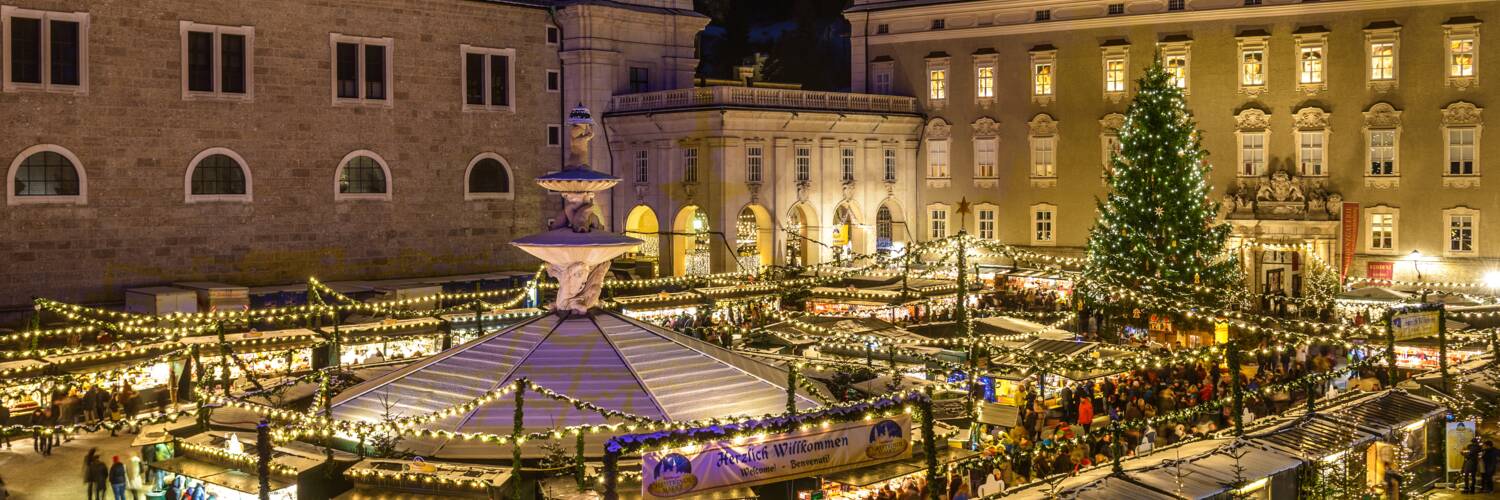 Salzburger Christkindlmarkt rund um den Salzburger Dom | © Tourismus Salzburg