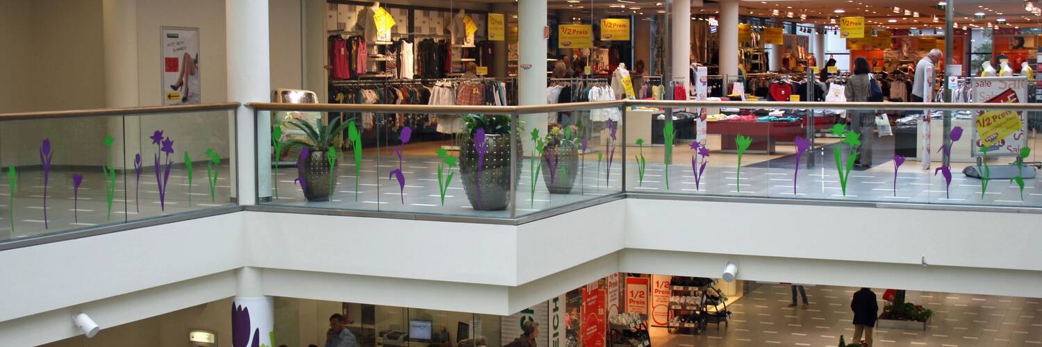 Innenansicht des Einkaufszentrum ZIB Salzburg | © ZIB