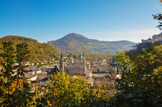 Panorama vom herbstlichen Salzburg | © Tourismus Salzburg