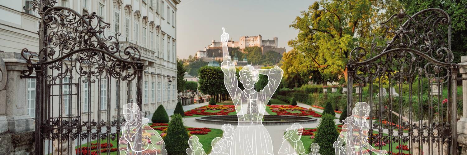One of the Most Famous Scenes from "The Sound of Music" | © Tourismus Salzburg GmbH, Foto: Patrick Langwallner