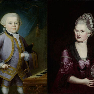 Mozart and Constanze Mozart | © ISM