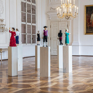 Skulpturen von Stephan Balkenhol | © Bildrecht, Wien 2026, Stürzenbaum