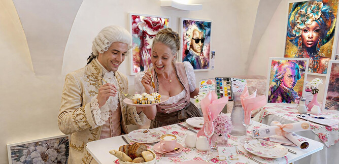 MozartArtCoffee | © Delizia Art Creations