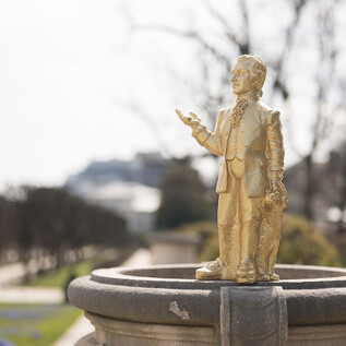 Mozart Skulptureninstallation | © _Wolfgang_Lienbacher