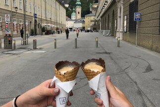 Waffolino - Kaffee in der Waffel | © Tourismus Salzburg GmbH / K. Brugger