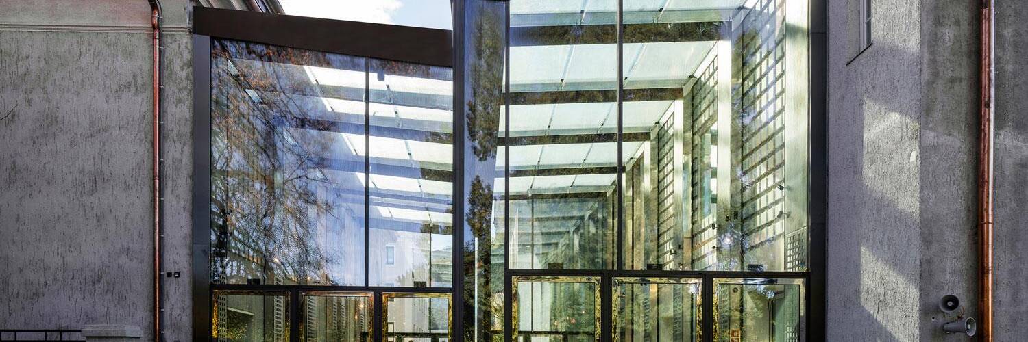 Foyergebäude | © Stiftung Mozarteum Salzburg / Andrew Phelps