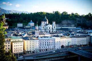 Panorama von der Altstadt Salzburg im Sommer | © Tourismus Salzburg / G. Breitegger